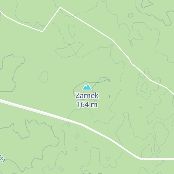 Map of Zamek