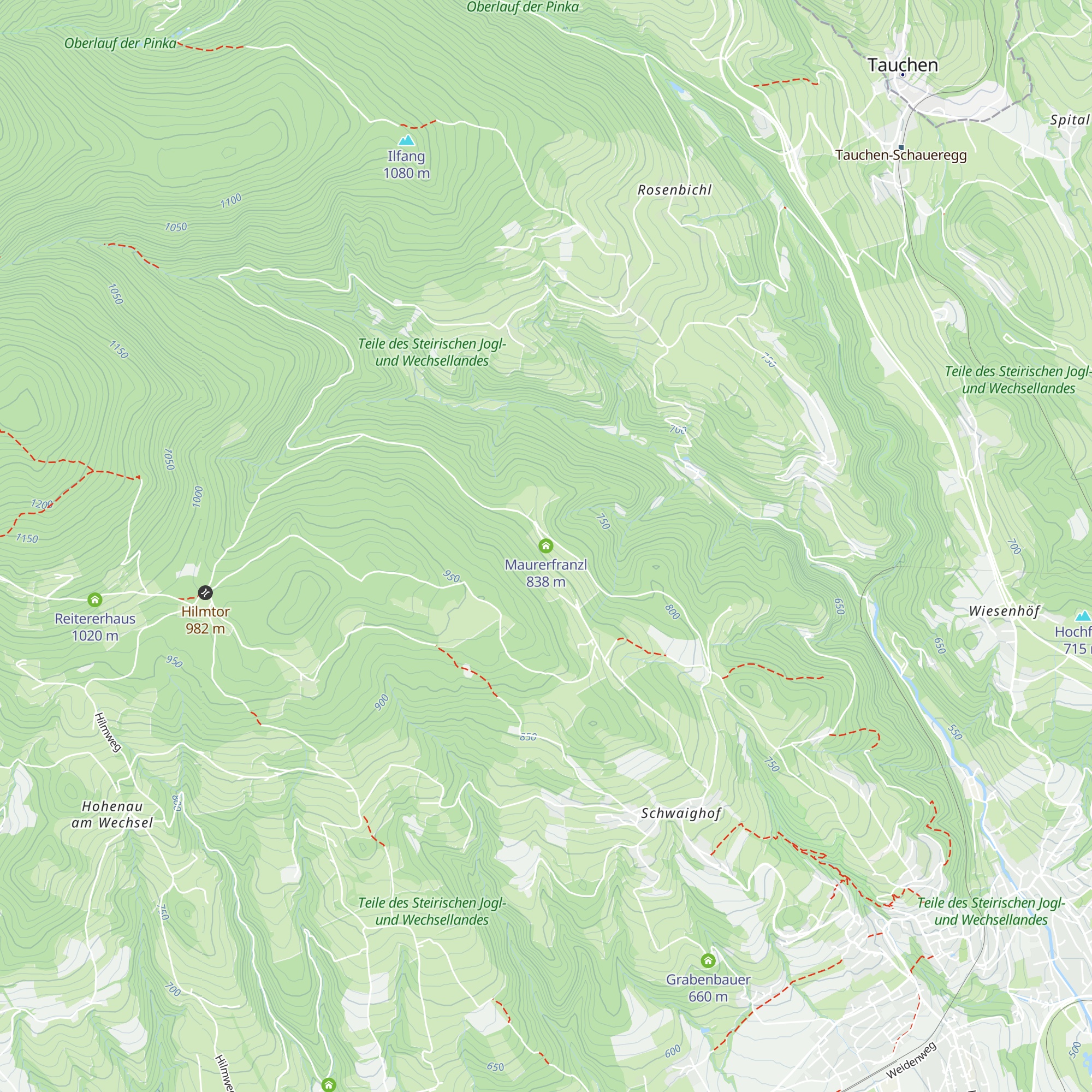 Maurerfranzl map