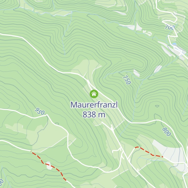 Map of Maurerfranzl