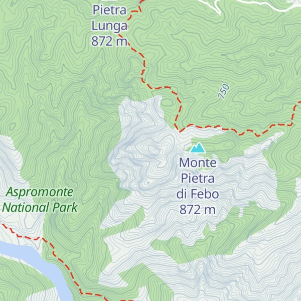Map of Monte Pietra Castello