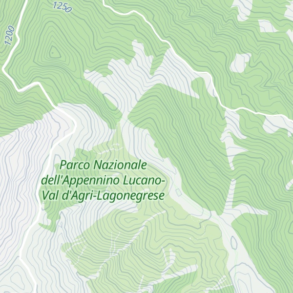 Map of Monte Tavernaro