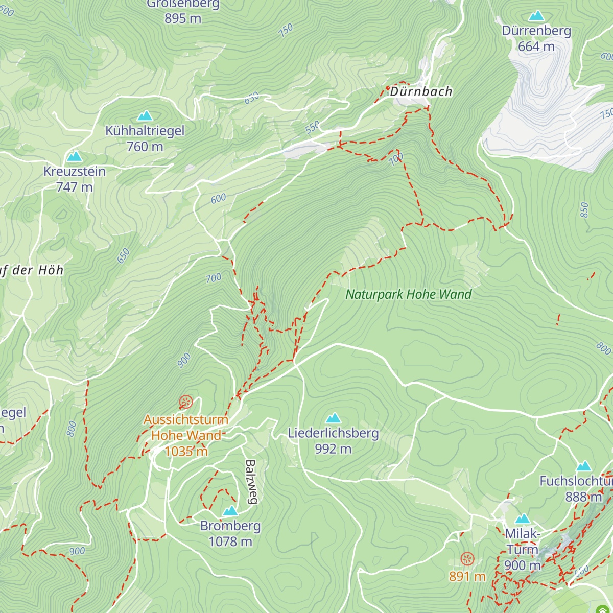 Waldeggerhaus map
