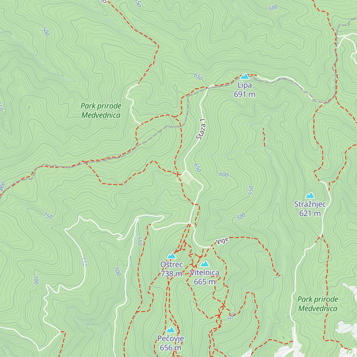 Gorscica map