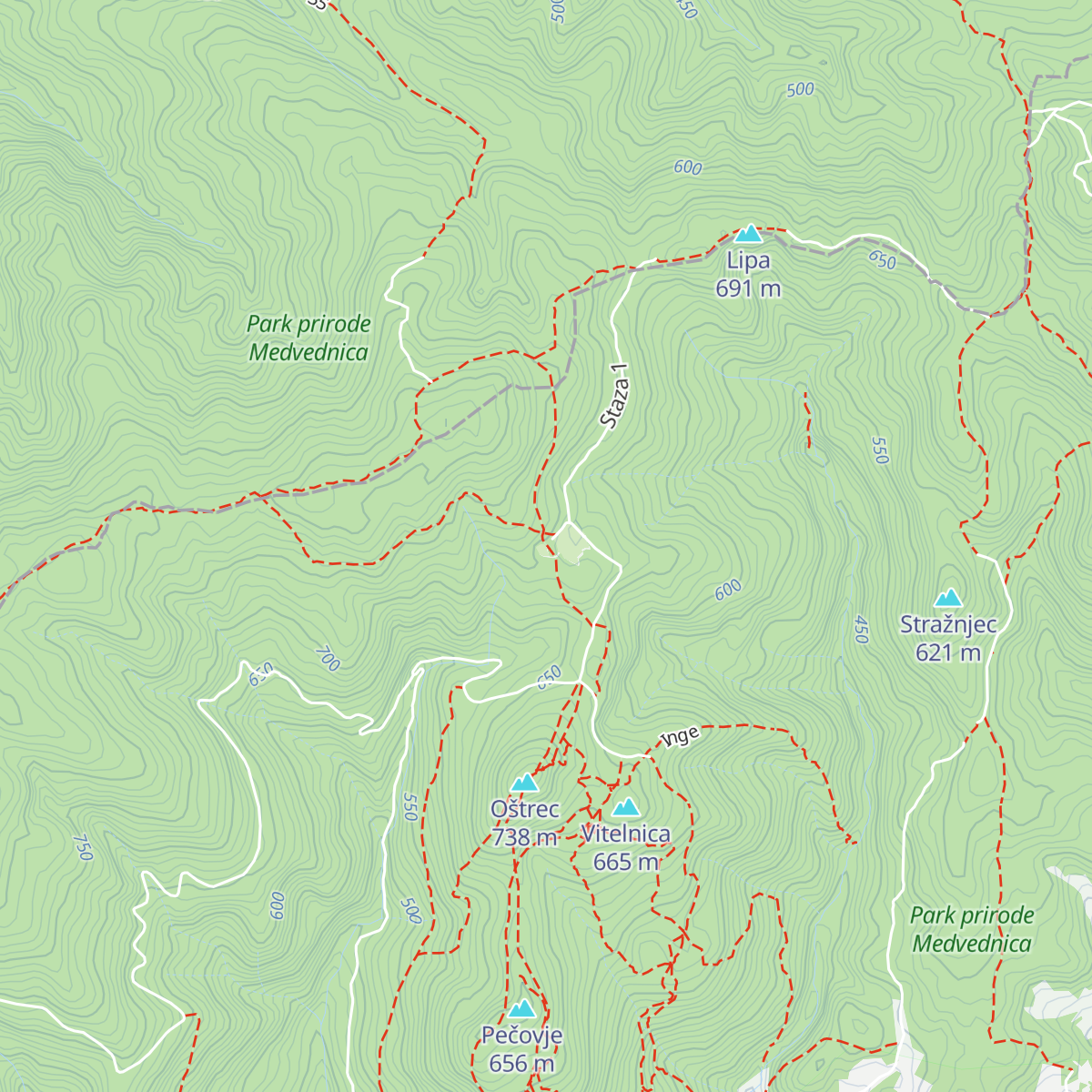 Gorscica map