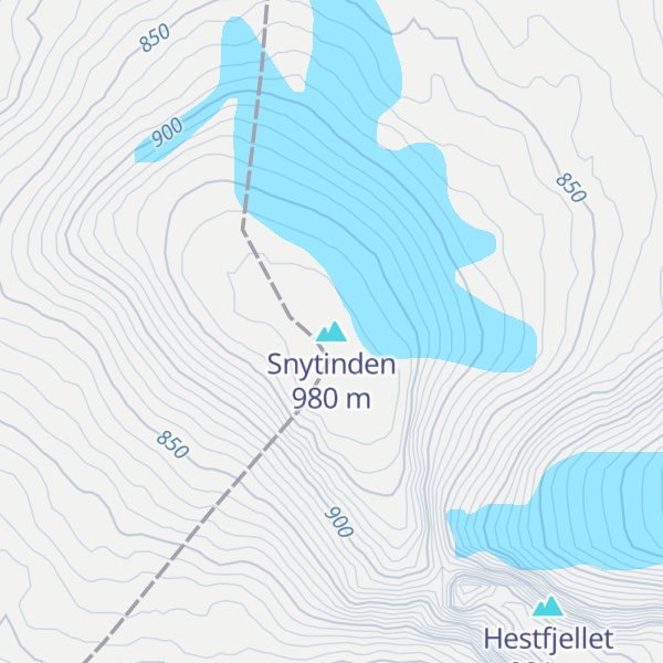 Map of Snytinden