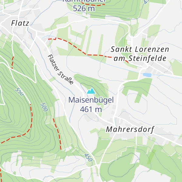 Map of Maisenbügel