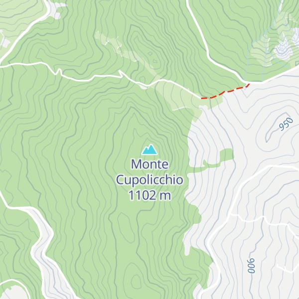 Map of Monte Cupolicchio