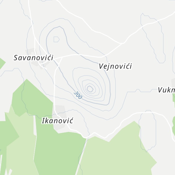 Map of Radučka glavica
