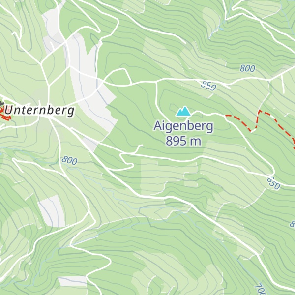 Map of Schloß Unternberg
