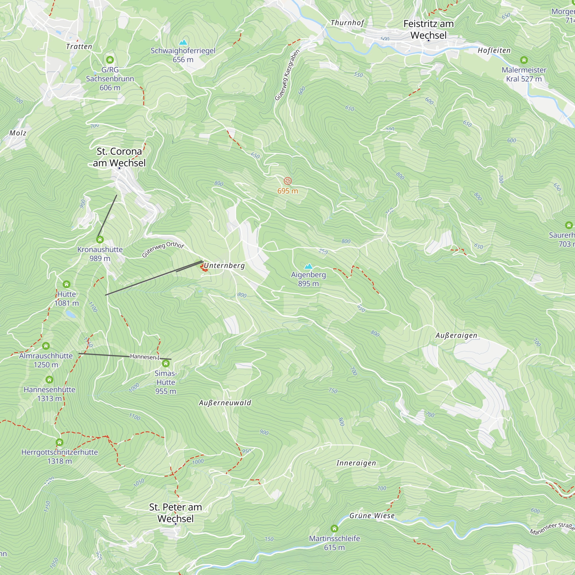 Schloß Unternberg map