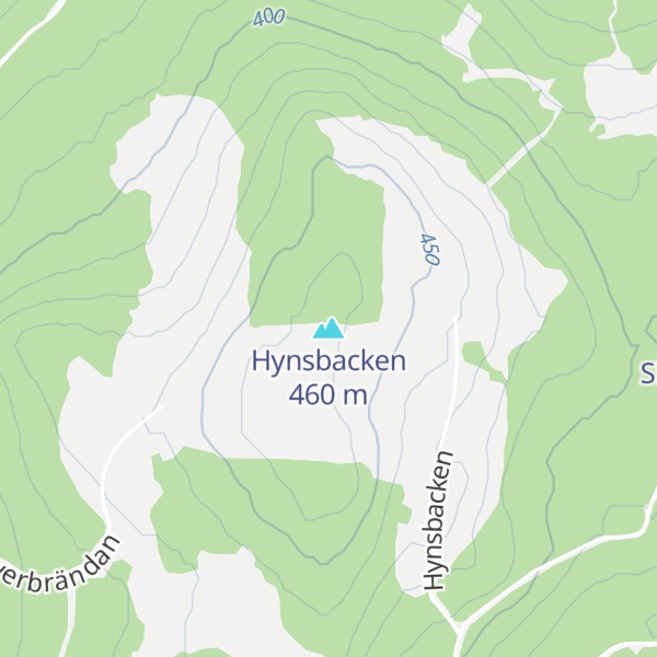 Map of Hynsbacken