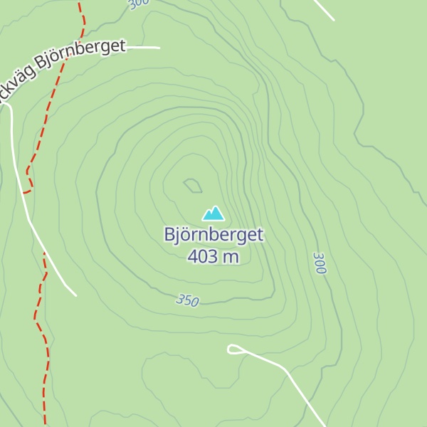 Map of Björnberget