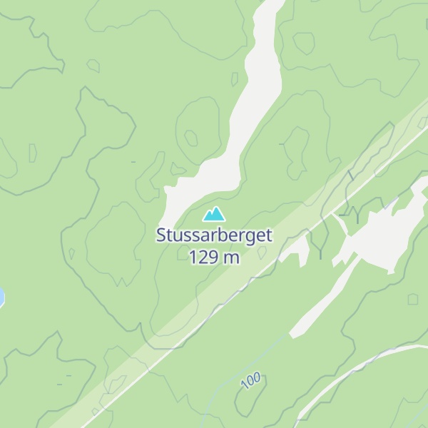 Map of Stussarberget