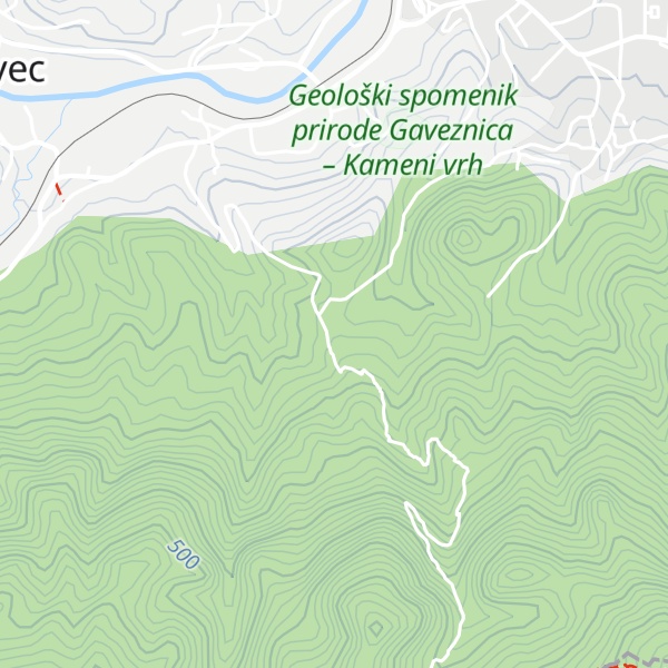 Map of Vodna stanica