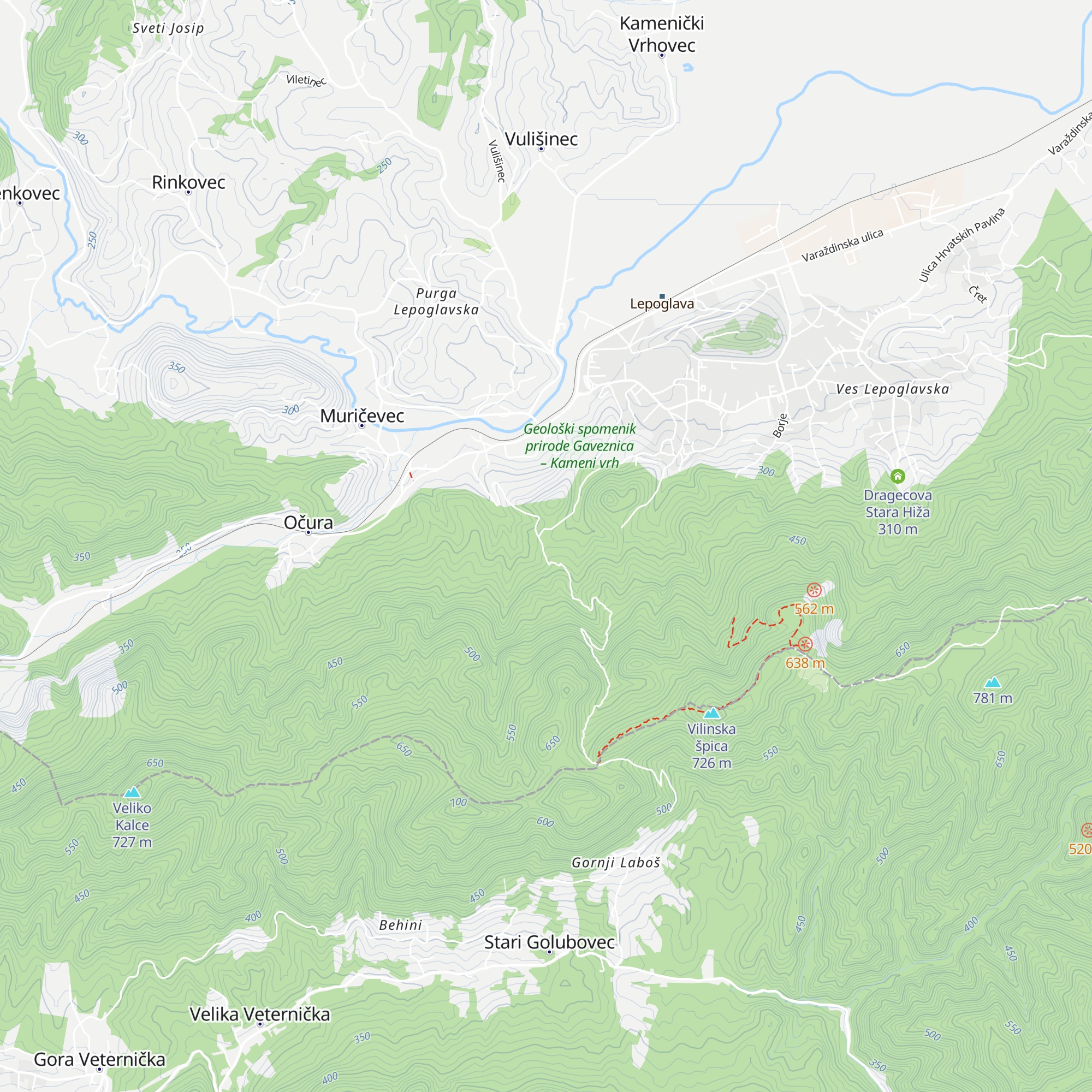 Vodna stanica map