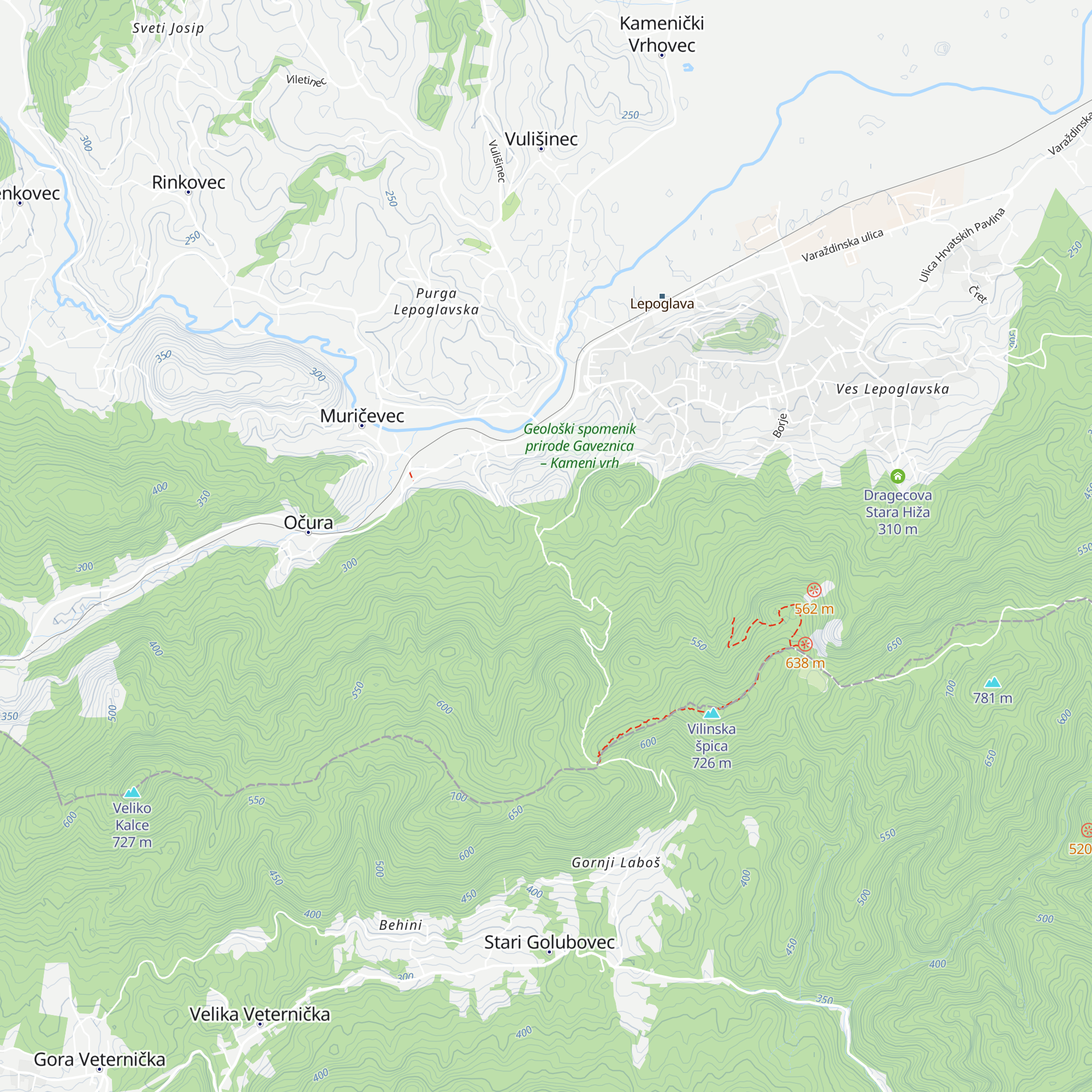 Vodna stanica map