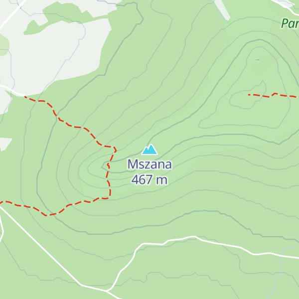 Map of Mszana