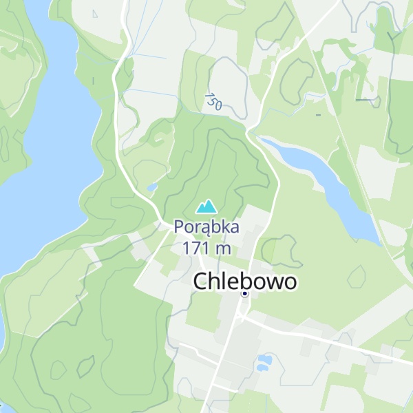 Map of Porąbka