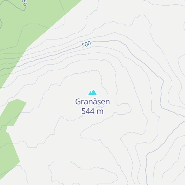 Map of Granåsen