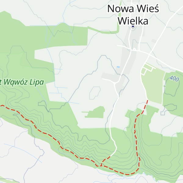 Map of Nowowiejska Góra