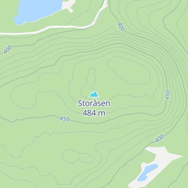 Map of Storåsen