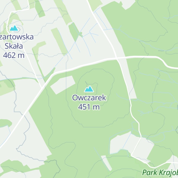 Map of Owczarek