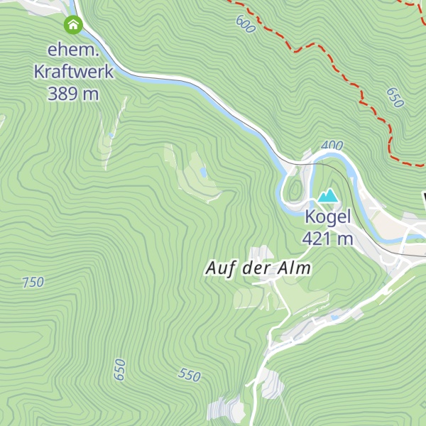 Map of Jagdhaus