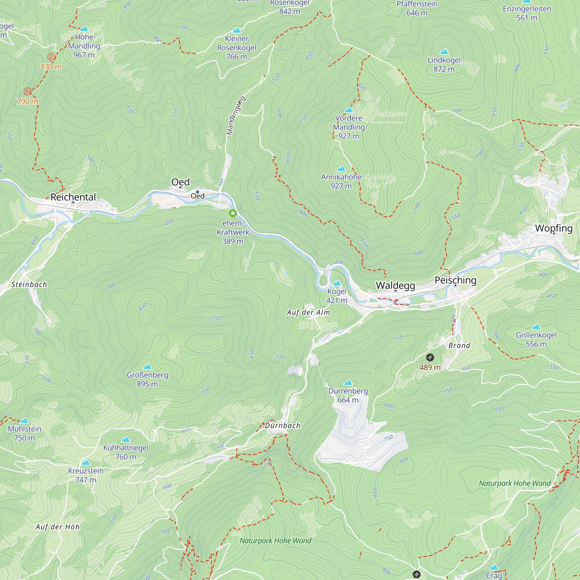 Jagdhaus map
