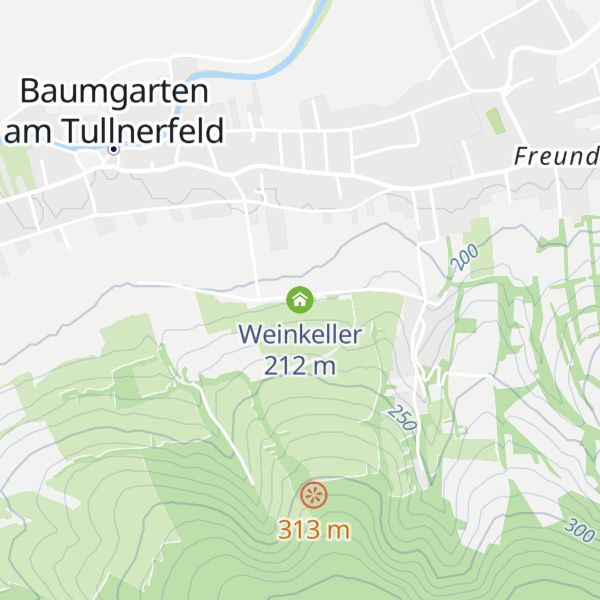 Map of Weinkeller