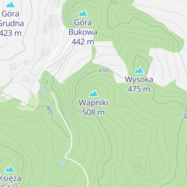 Map of Wapniki