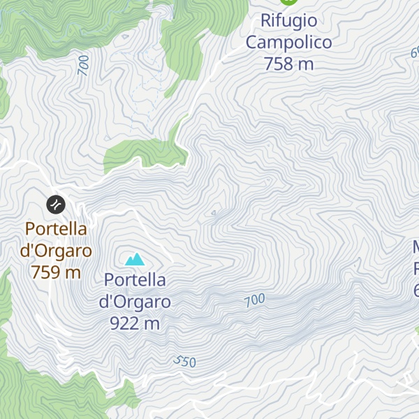 Map of Puntone dei Campi