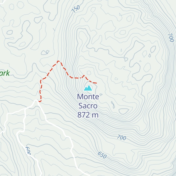 Map of Monte Sacro