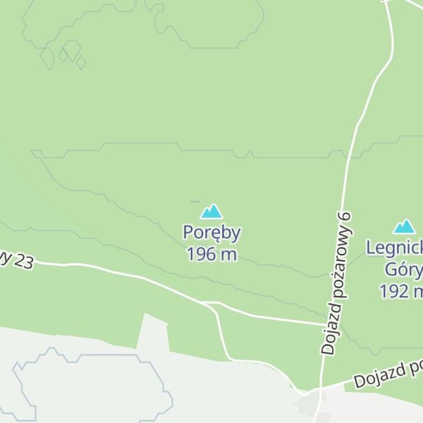 Map of Poręby