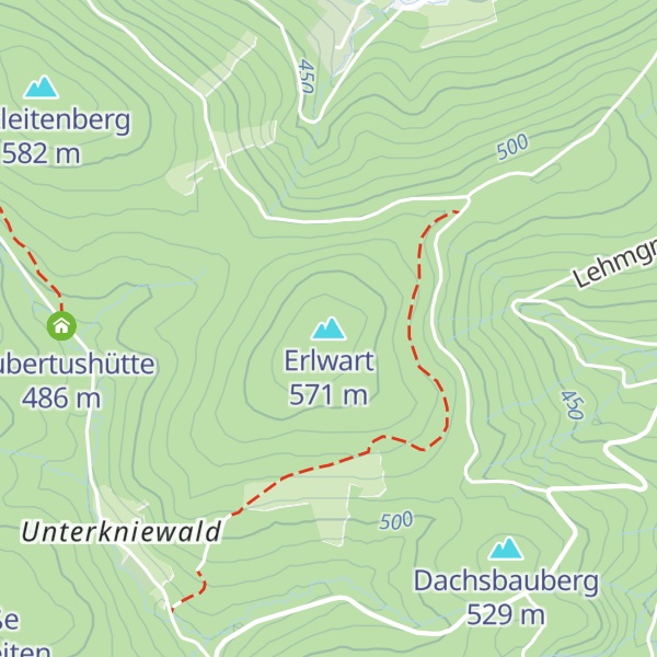 Map of Erlwart
