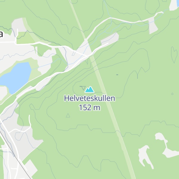 Map of Helveteskullen