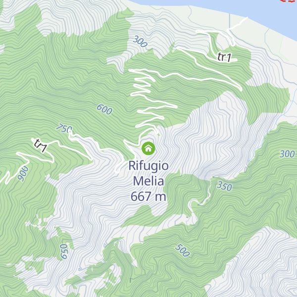Map of Rifugio Melia