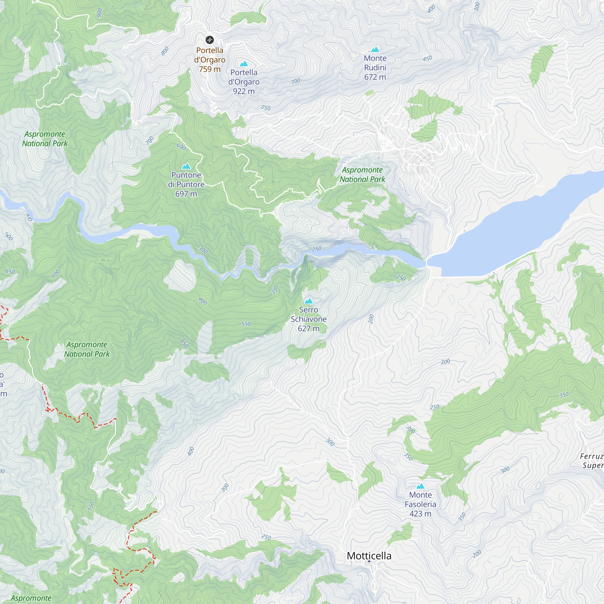 Rifugio Papaleo map
