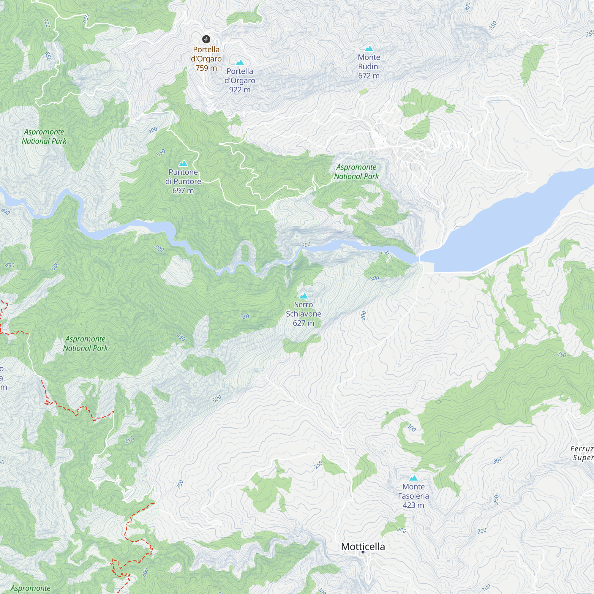 Rifugio Papaleo map