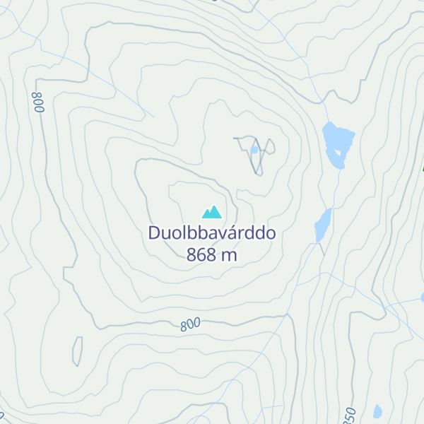 Map of Duolbbavárddo