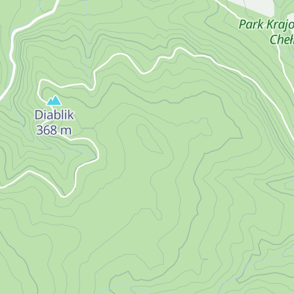 Map of Diabelska Góra