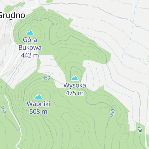 Map of Kozia Skałka