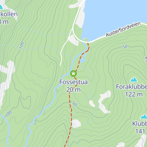 Map of Fossestua