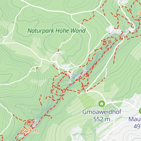 Map of Hermann Hütte
