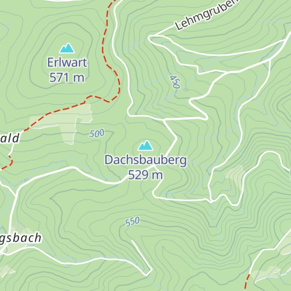 Map of Dachsbauberg