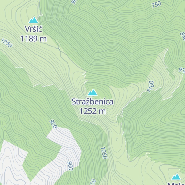 Map of Stražbenica