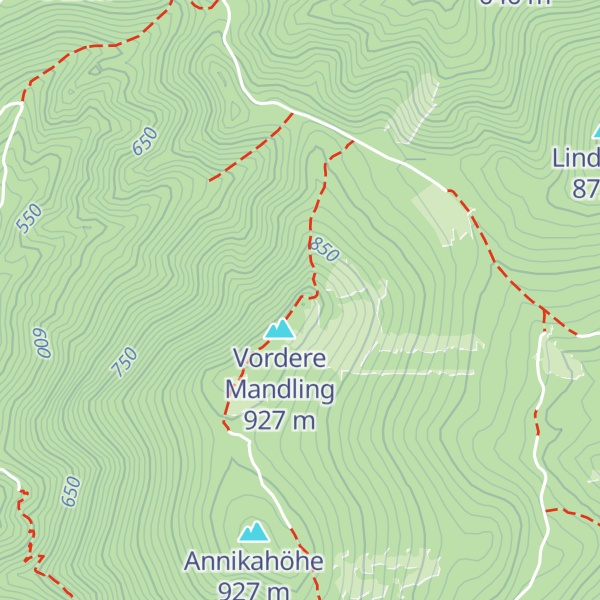 Map of Mandlingstein