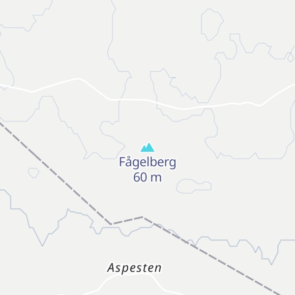 Map of Fågelberg