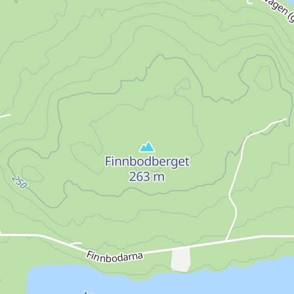 Map of Finnbodberget