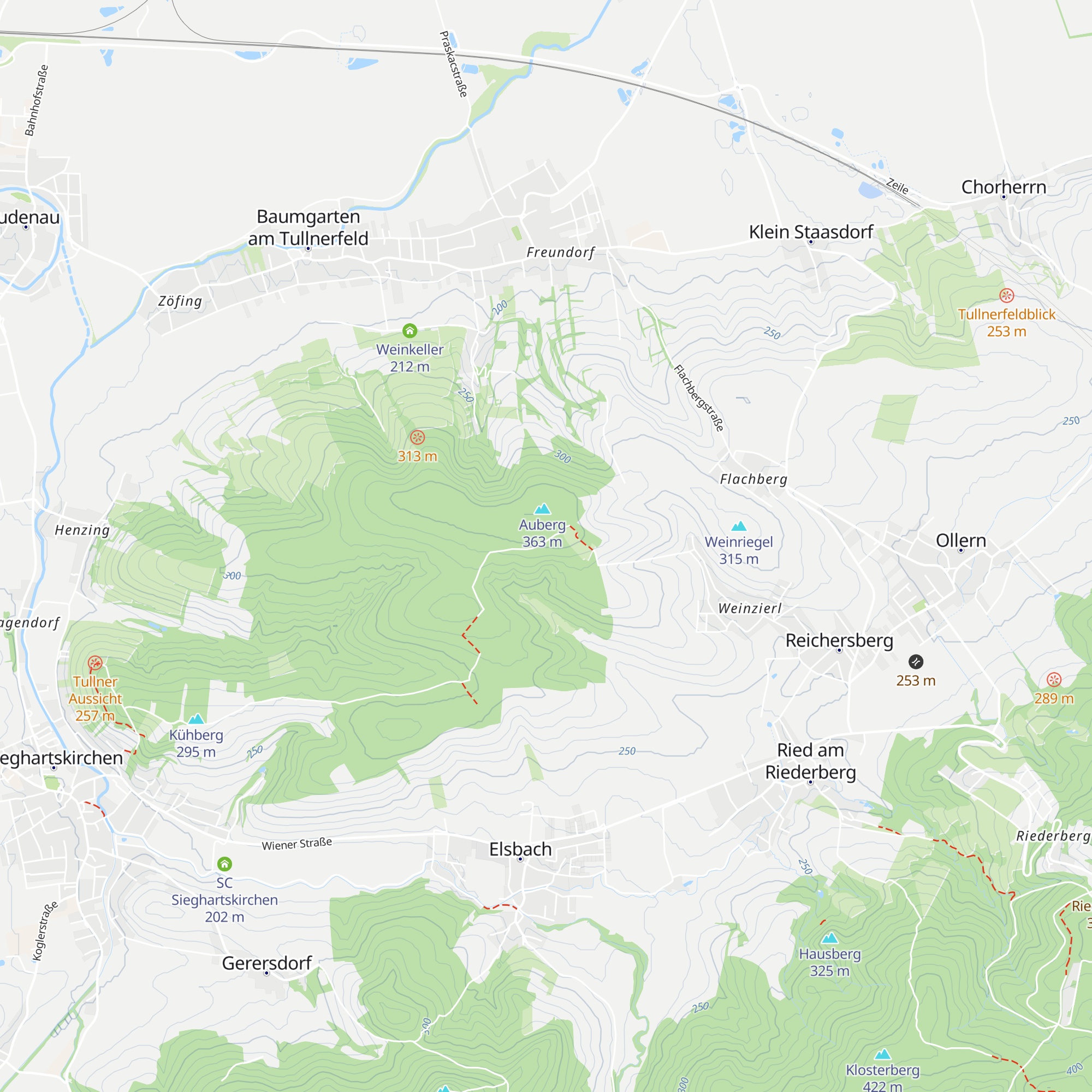 Jagdhaus map