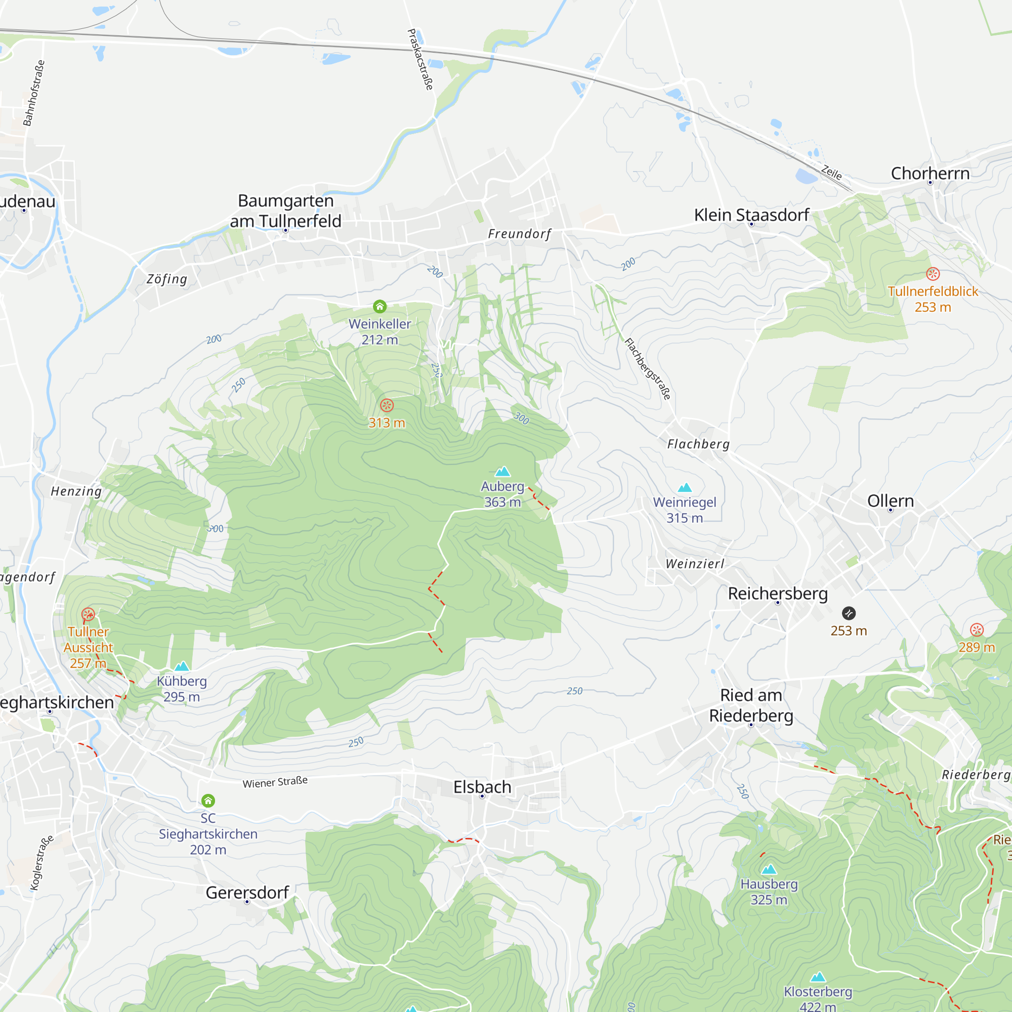 Jagdhaus map